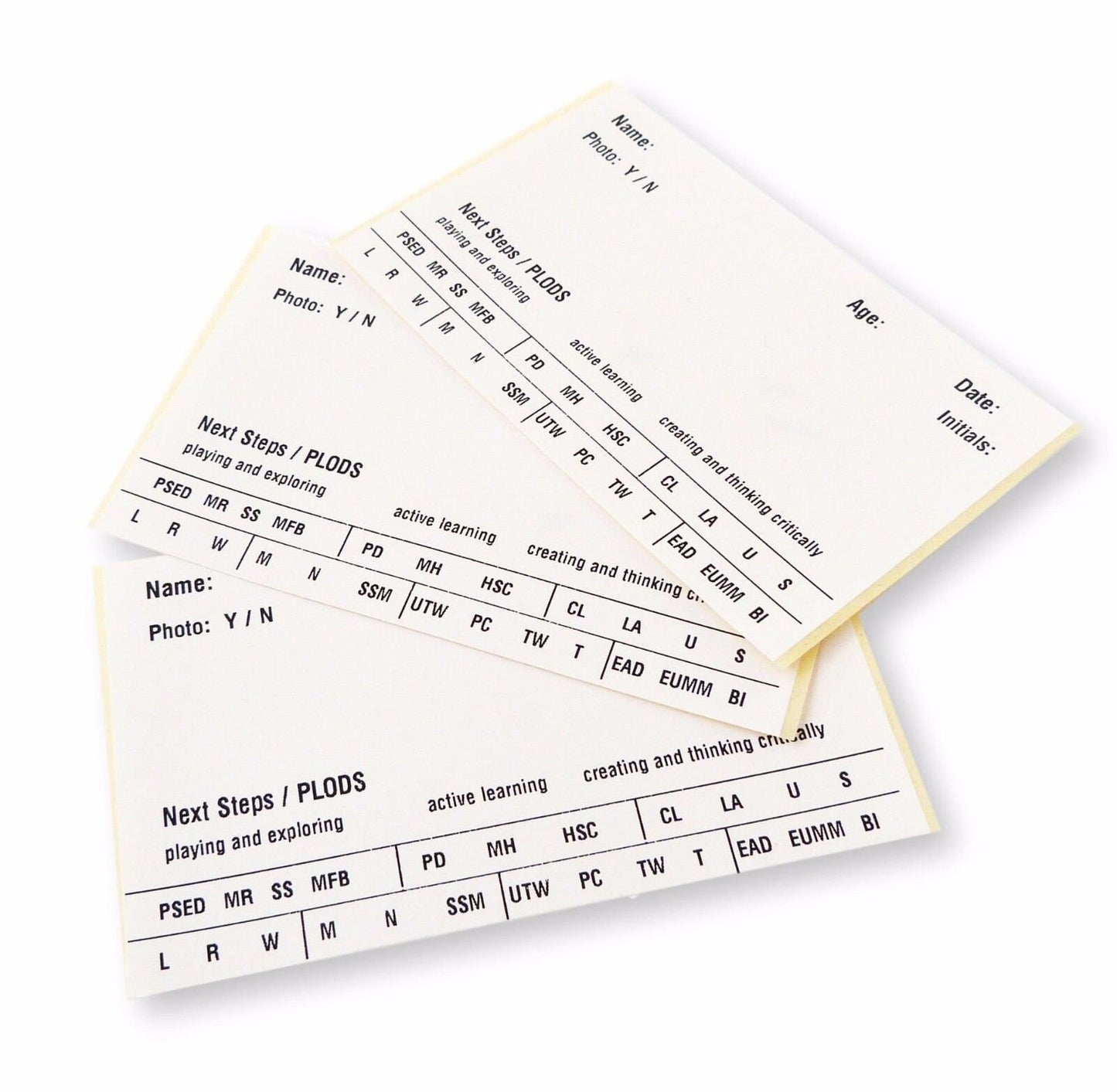 50 x EYFS Childrens observation labels childminder nursery stickers