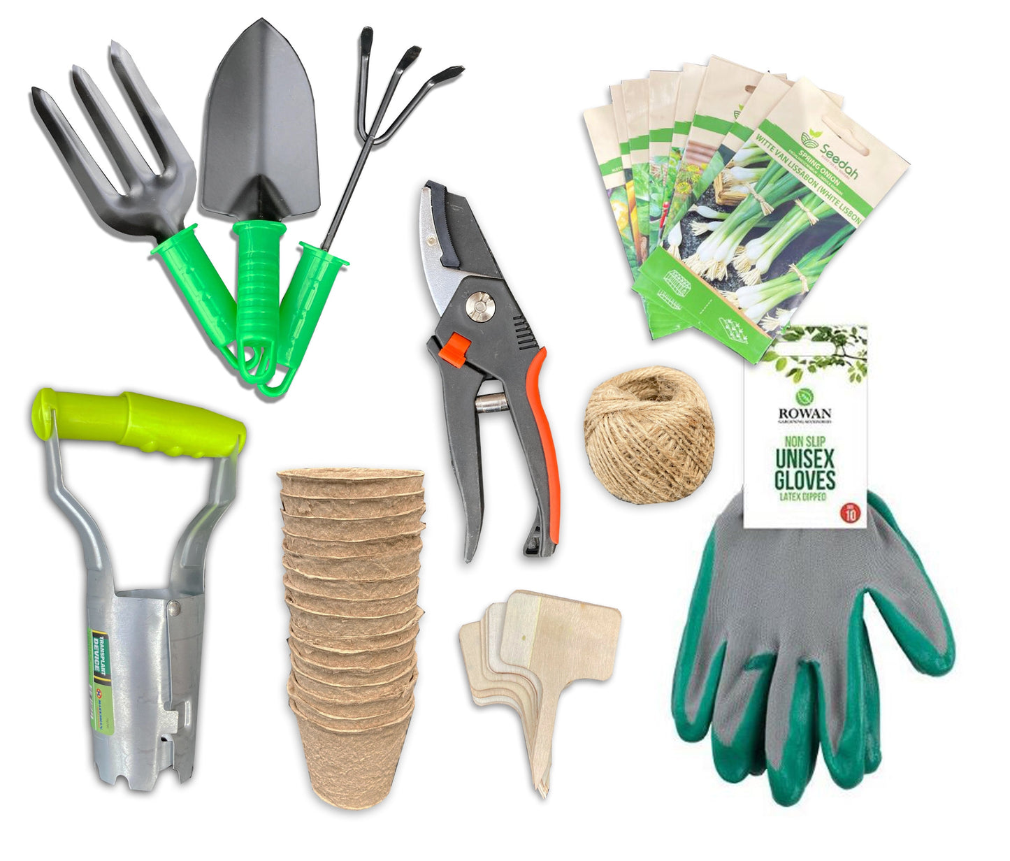 Personalised large mens gardening gift box christmas dad grandad garden gift seeds gloves