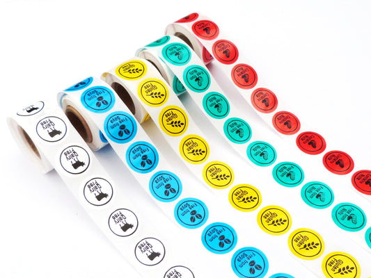 25mm round food allergen allergy labels contains nuts gluten free soya free dairy free nut free safety stickers #043
