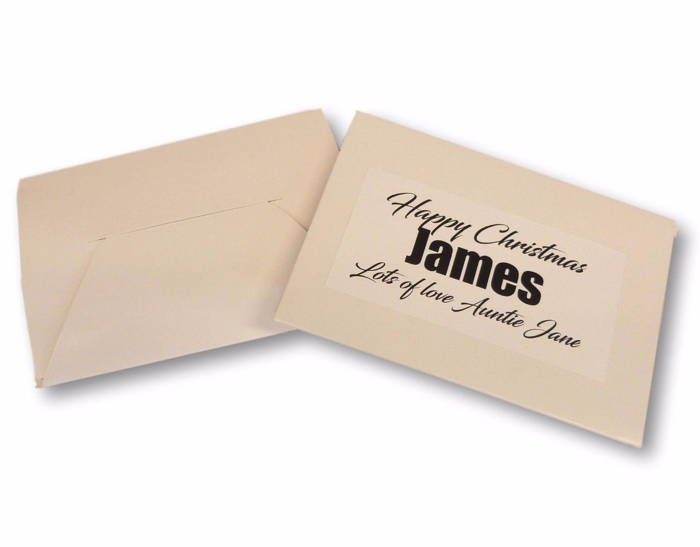 Personalised money card gift card envelope happy christmas scratchcard cash voucher